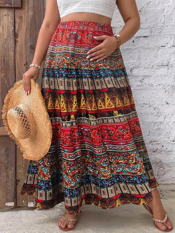 Shiloh | Boho Korkea Vyötärö Hame
