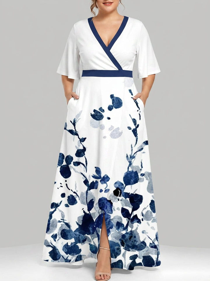 Wynne | Rannikkoglamour Elegantti Keskipitkä Maxi Mekko Setti