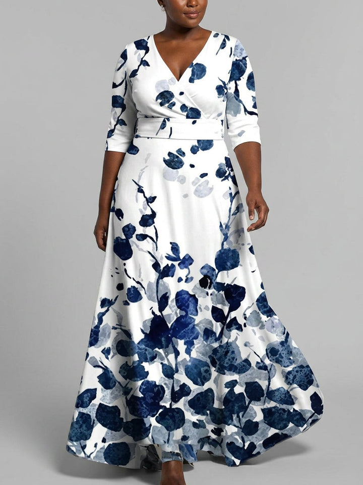 Wynne | Rannikkoglamour Elegantti Keskipitkä Maxi Mekko Setti