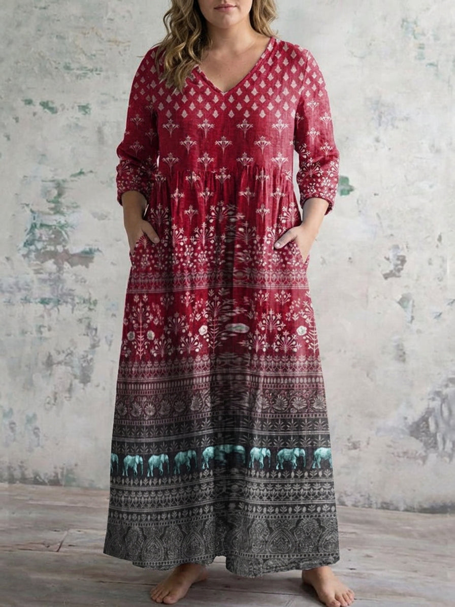 Oleander | Nomad Charm Maxi Mekko