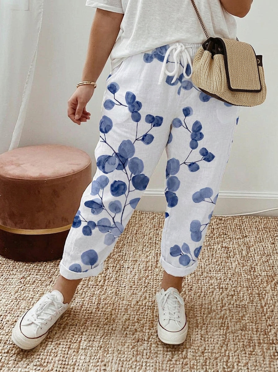 MABLE – BOTANICAL RELAXED PANTS