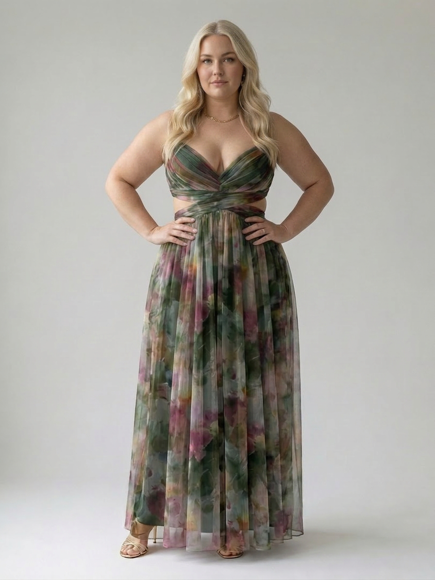 Stella &amp; Grace™ | Pehmeä Wrap Maxi Mekko