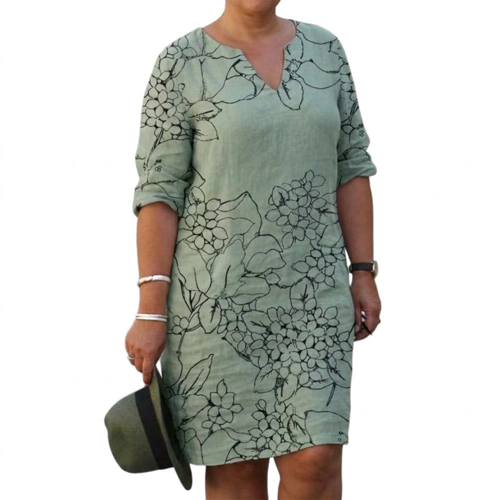 Ilse Painettu Mekko: Vaivaton Arkinen Mukavuus