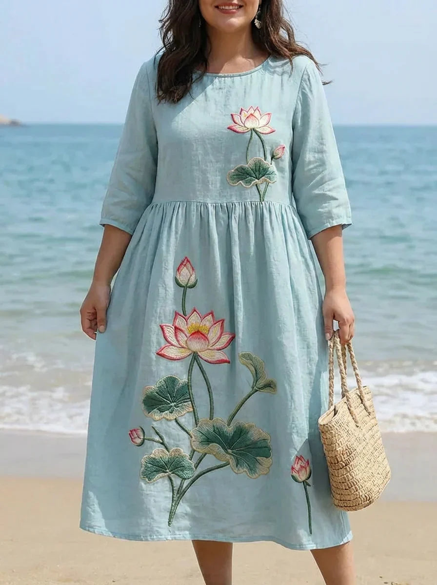 Clemence | Elegantti Maxi-mekko