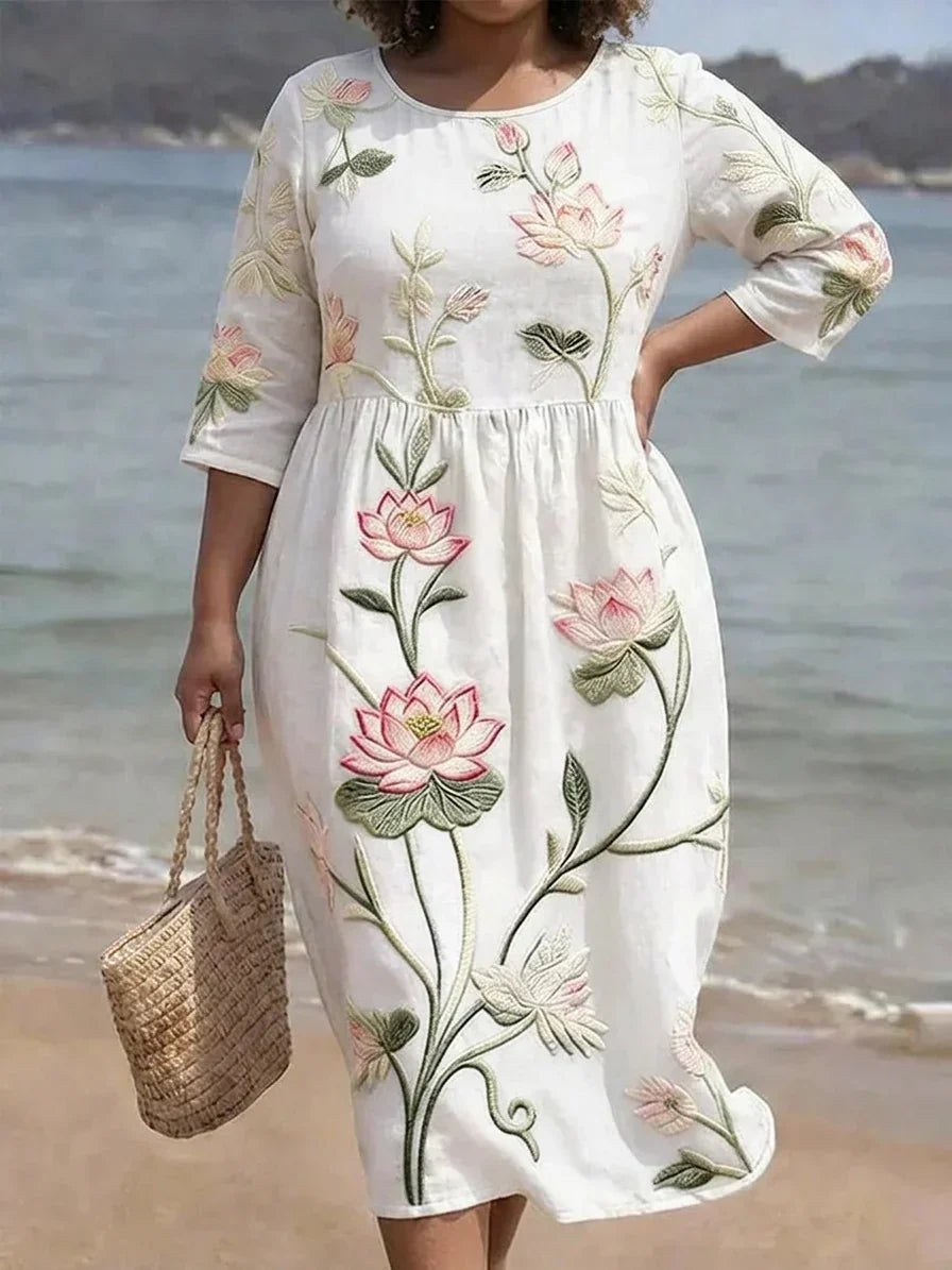 Edith - Elegantti Vapaa-ajan Mekko