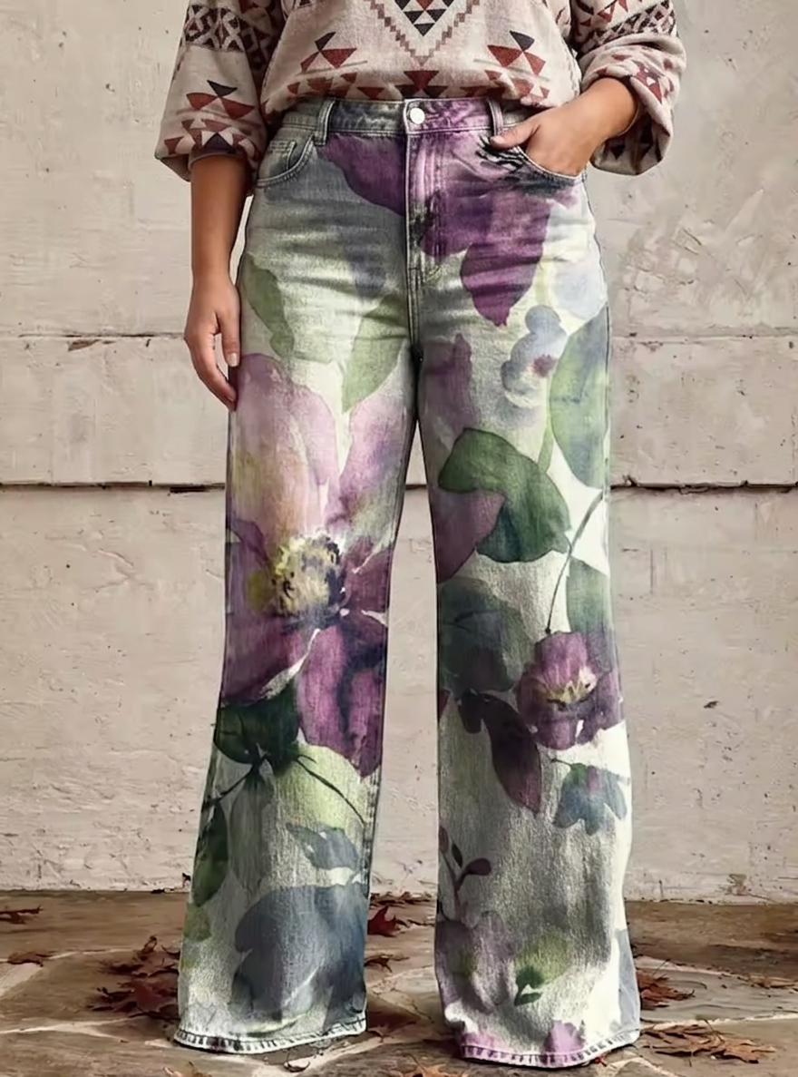 Nell - Boho Retro Chic Housut