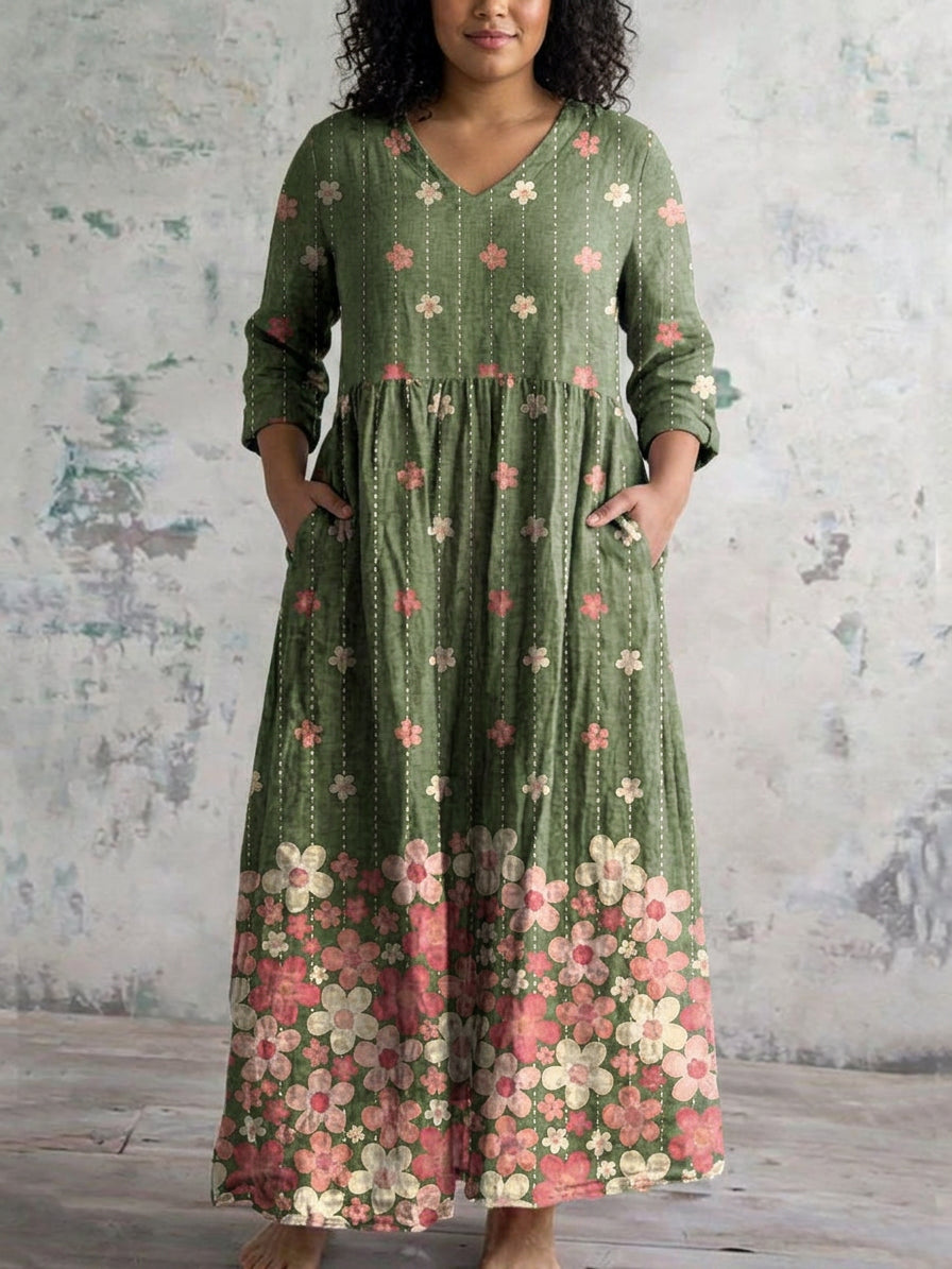 Leona | Niittykukka Maxi Mekko