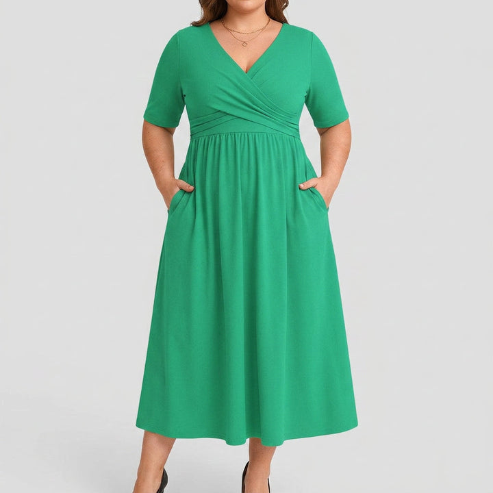 Rosa | Tyylikäs Midi Mekko