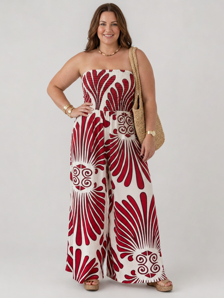 Dilys | Olkaimeton Valuväri Maxi Mekko