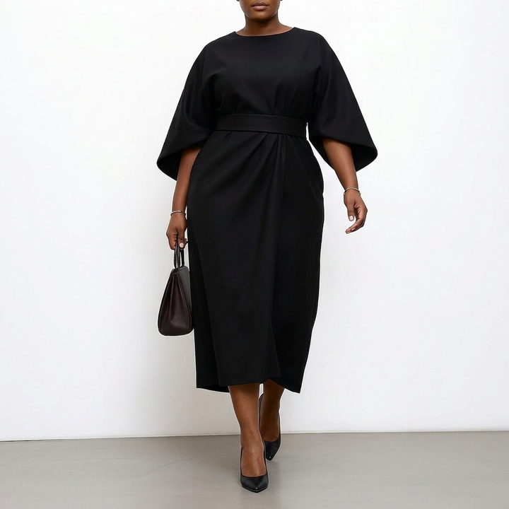 Zora | Maxi-mekko batwing-hihoilla