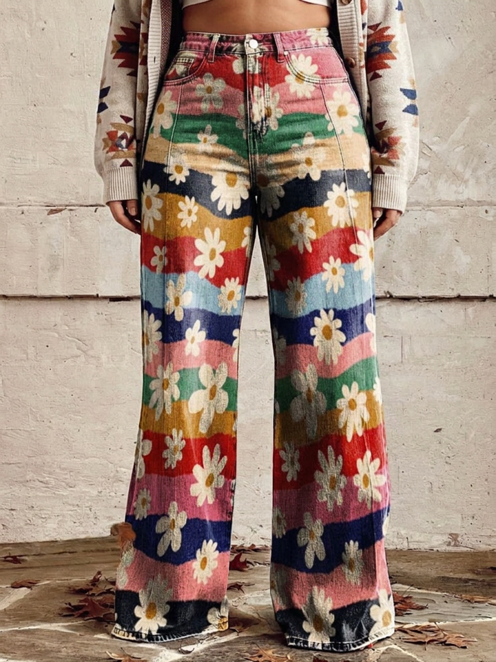 Maeve - Elegantit Kukkapantsit