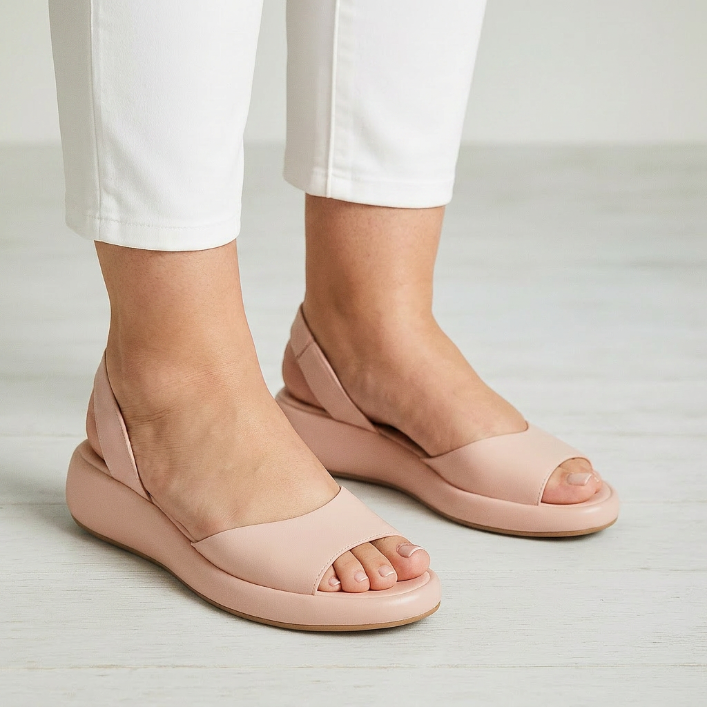 Romy | Minimalistiset Avoin Varvas Sandalet