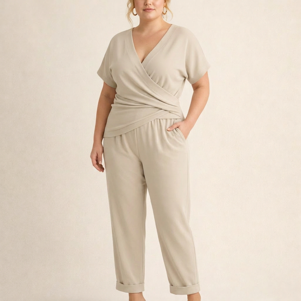 Junia | Elegantti Wrap-haalaripuku