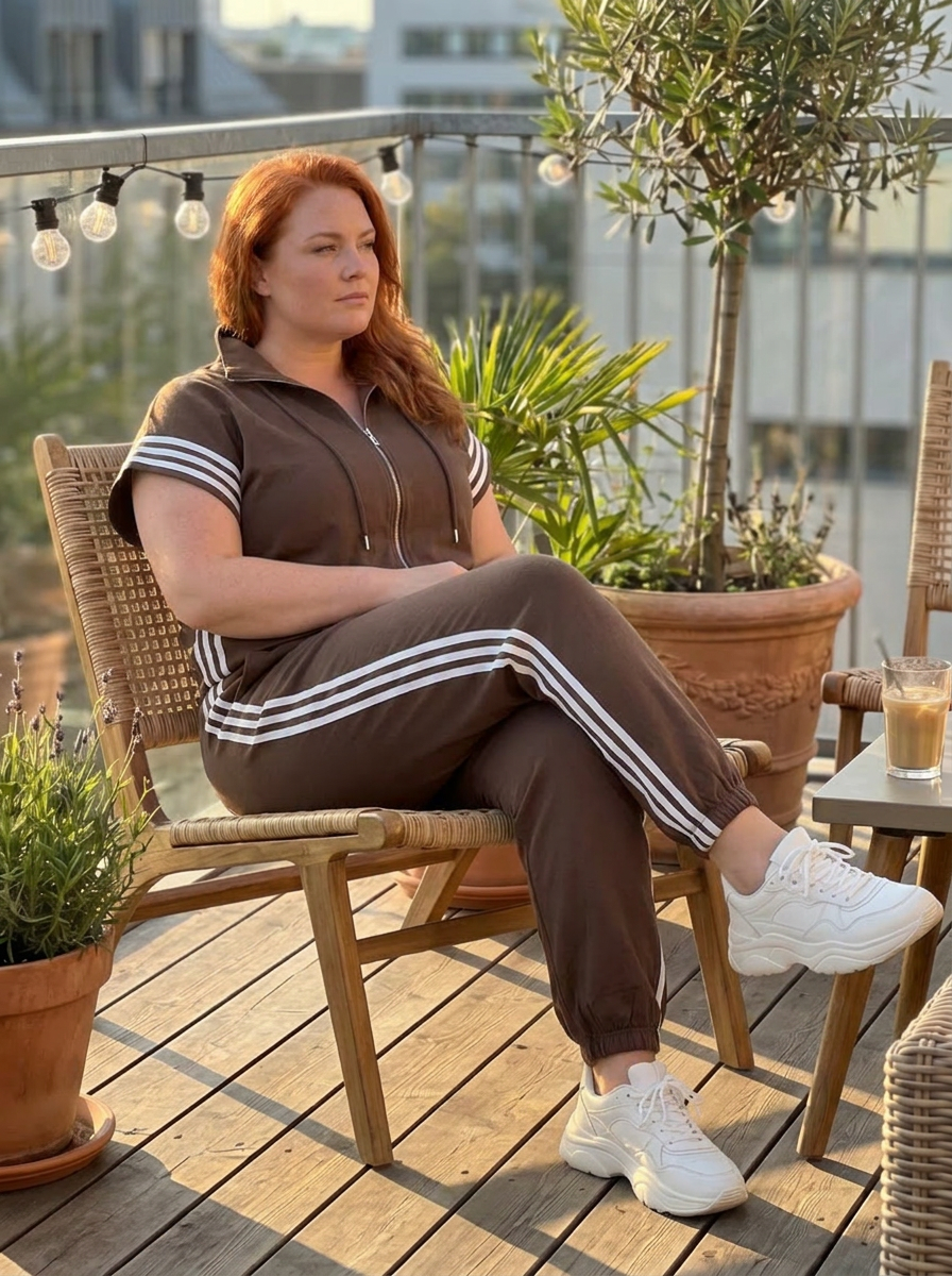 Winslow | Vetoketjullinen Raitapaneelihyppytakki