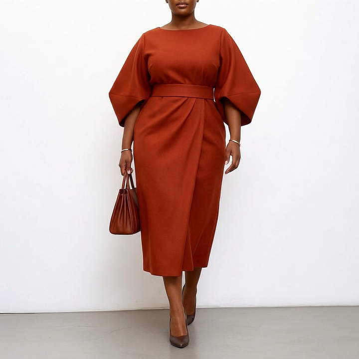Zora | Maxi-mekko batwing-hihoilla