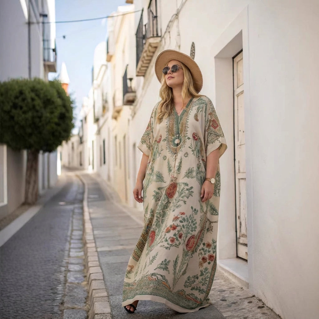 Katya | Vaivaton Boho Maxi Mekko