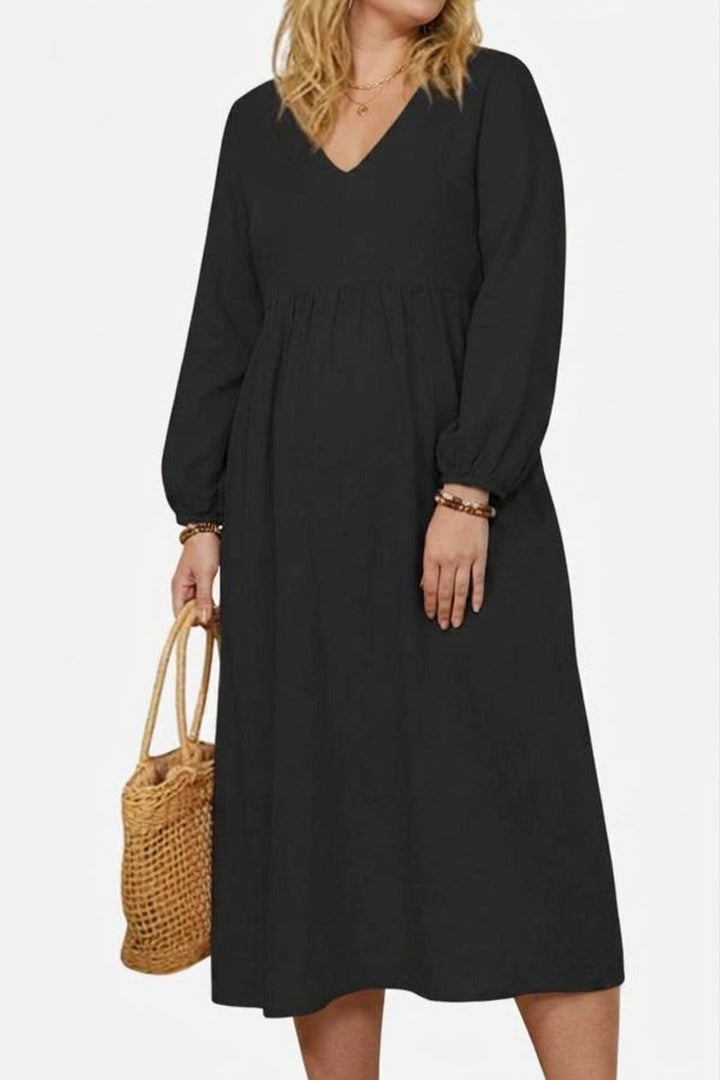 Shiloh - Midi Pitkähiha Dress