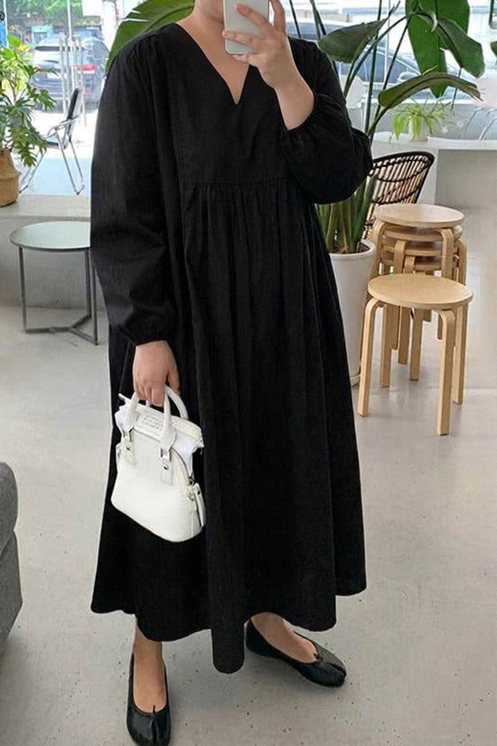 Shiloh - Midi Pitkähiha Dress