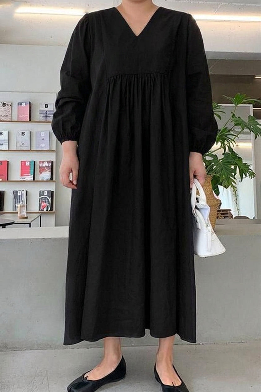 Shiloh - Midi Pitkähiha Dress