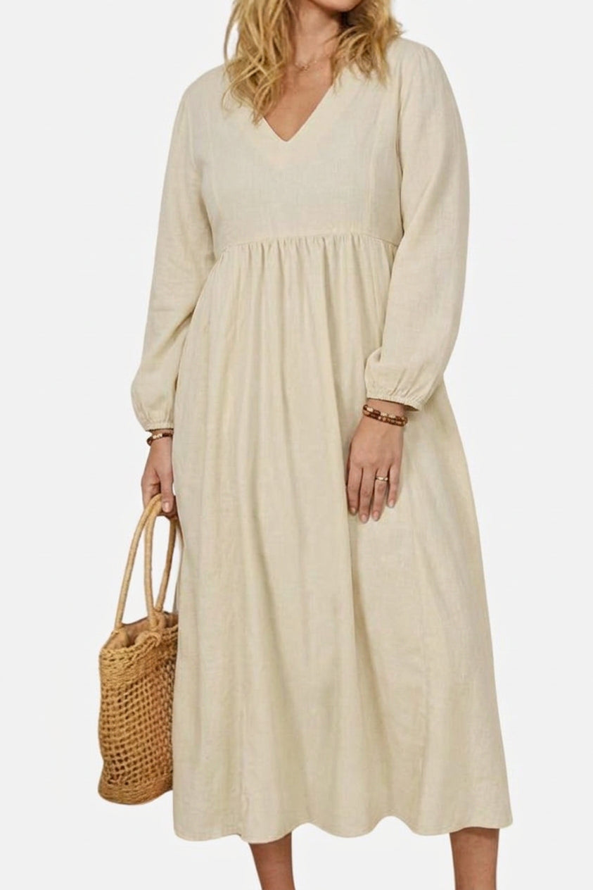 Shiloh - Midi Pitkähiha Dress