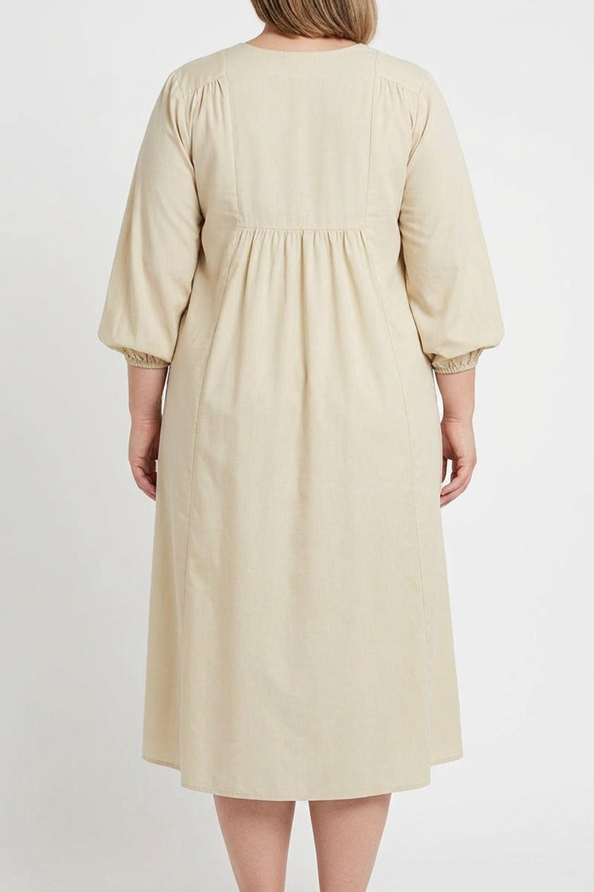 Shiloh - Midi Pitkähiha Dress
