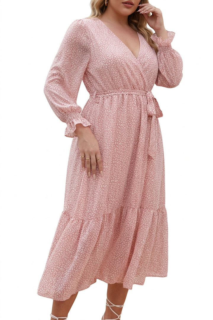 Zaina - Bloom Wrap Midi Dress