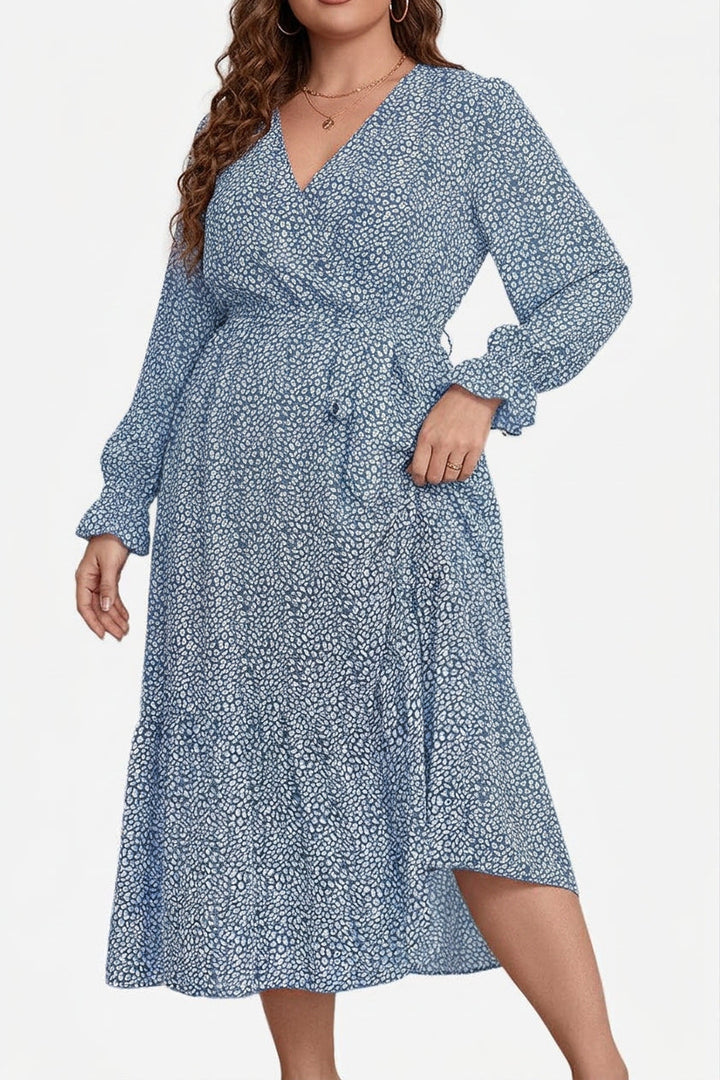 Zaina - Bloom Wrap Midi Dress