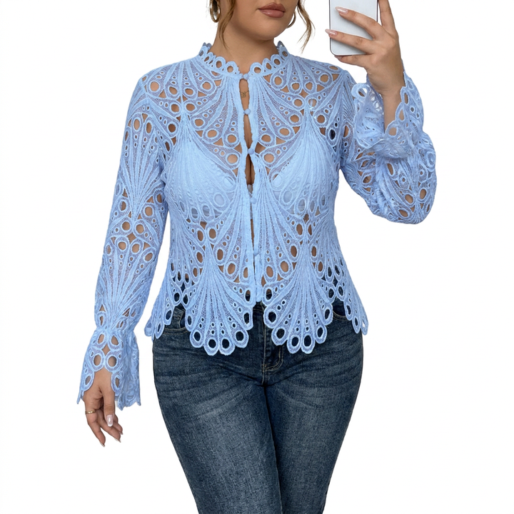 Briar | Hollow Detail Blouse