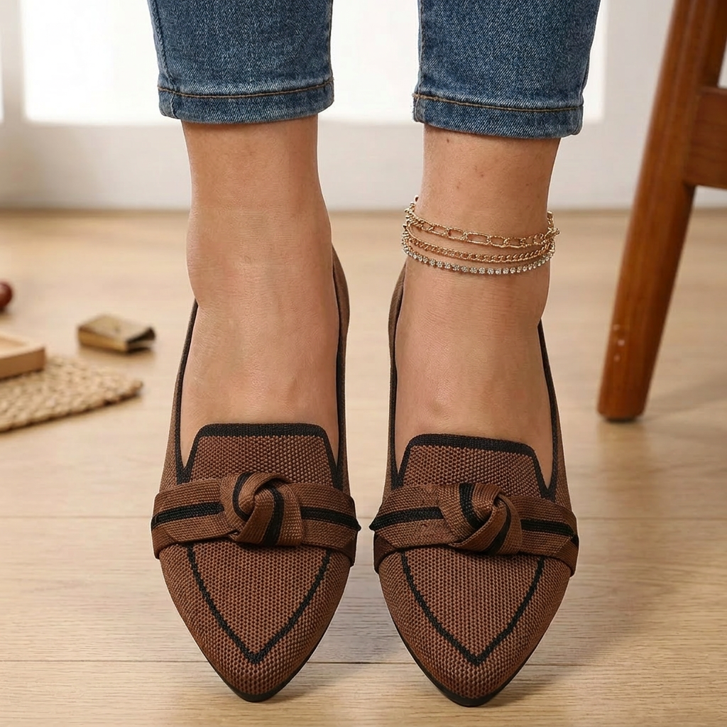 Kaia | Solmittu Mukavuus Loaferit