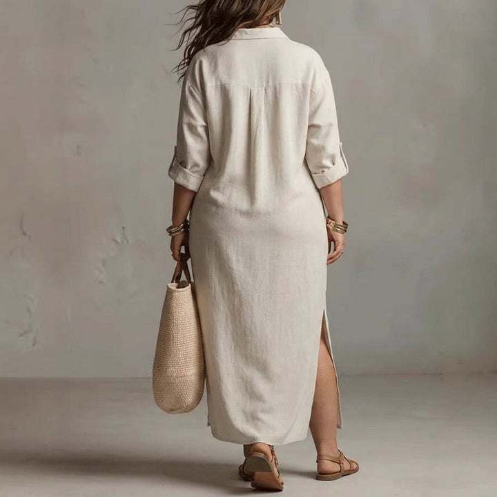 Ffion Pitkähiha Dress: Vaivaton Rentous ja Eleganssi