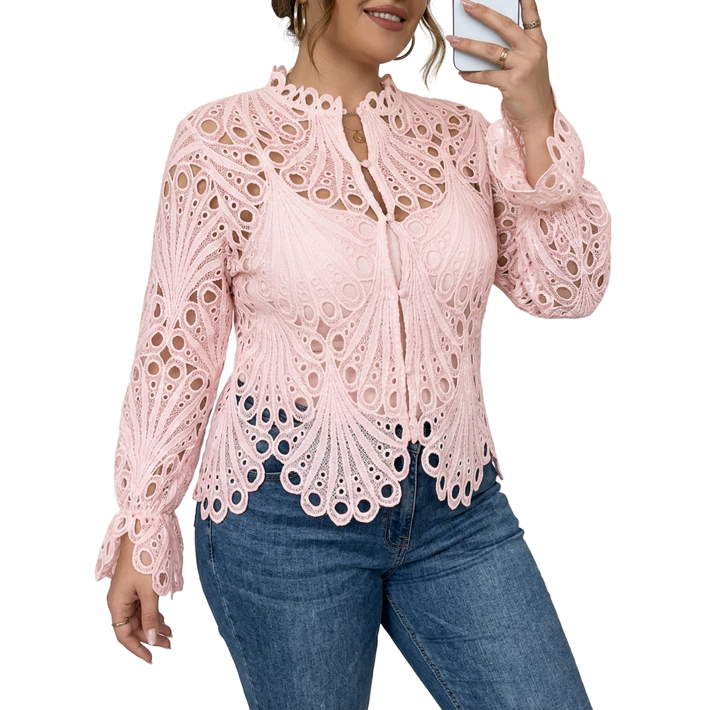 Briar | Hollow Detail Blouse