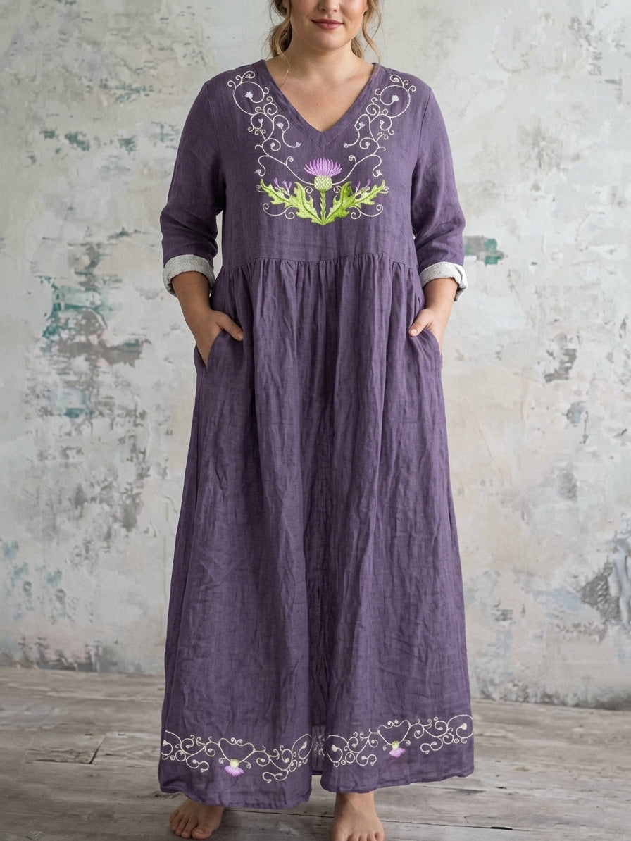 Maybelle | Regal Bloom Maxi Dress