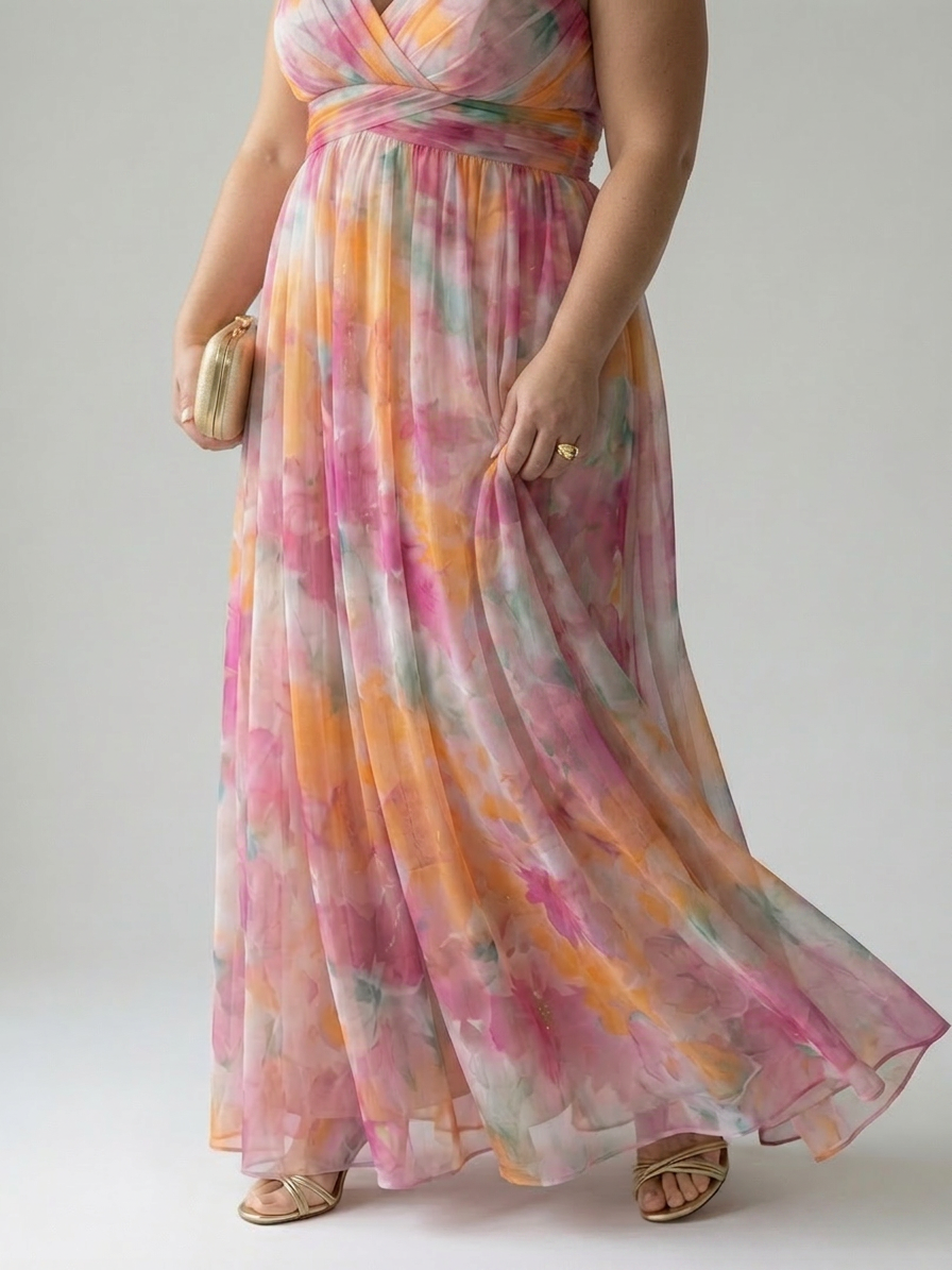 Stella &amp; Grace™ | Pehmeä Wrap Maxi Mekko