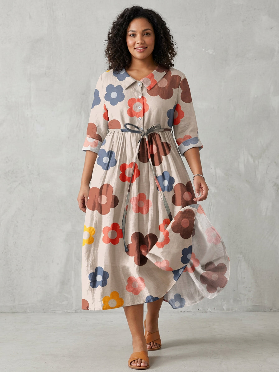 Cassia | Retro Bloom Dress