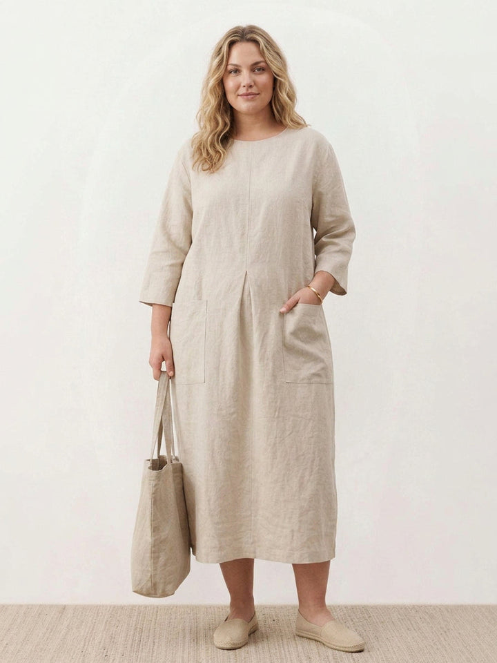 Yuki - Puuvillainen Maxi-mekko