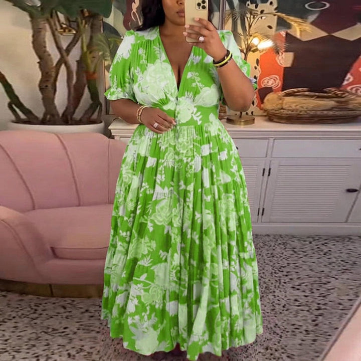Salma | Kukallinen Maxi Mekko