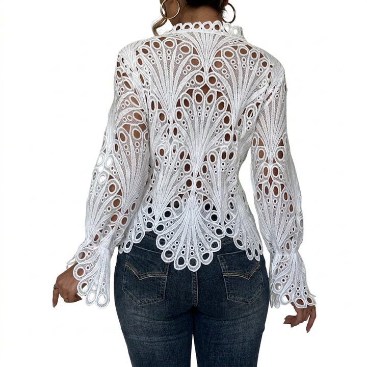 Briar | Hollow Detail Blouse