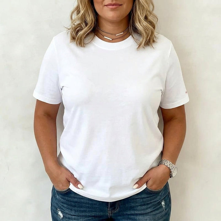 Nadia | Rentoa Yksivärinen T-paita