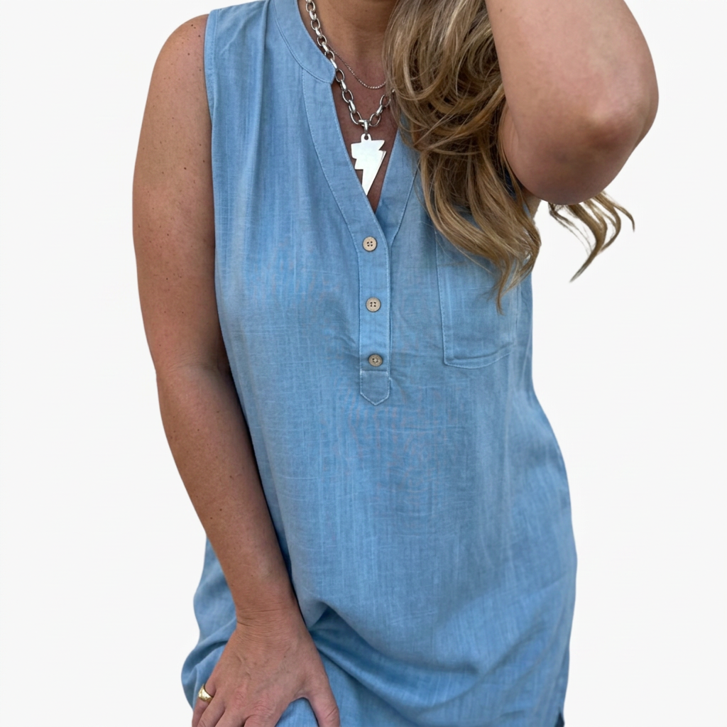 Imogen | Hihaton V-pääntie Mekko