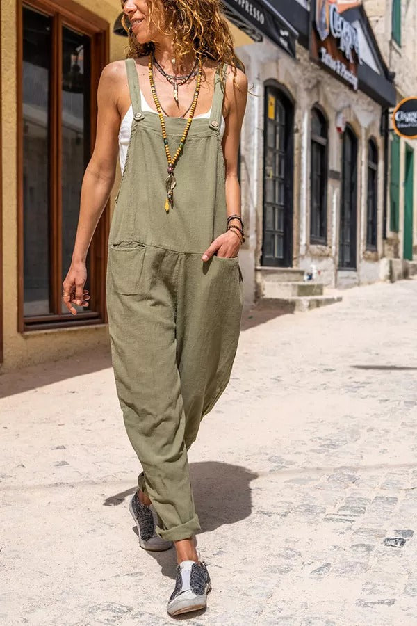 Verity - Aurinkoinen Taskullinen Overall