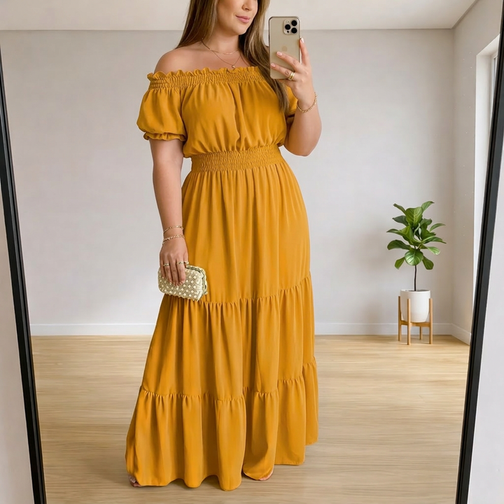 Saoirse - Elegantti Kesä Maxi Mekko