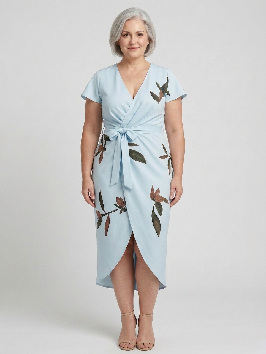 Eulalia - Tyylikäs Kietaisumekko Totta