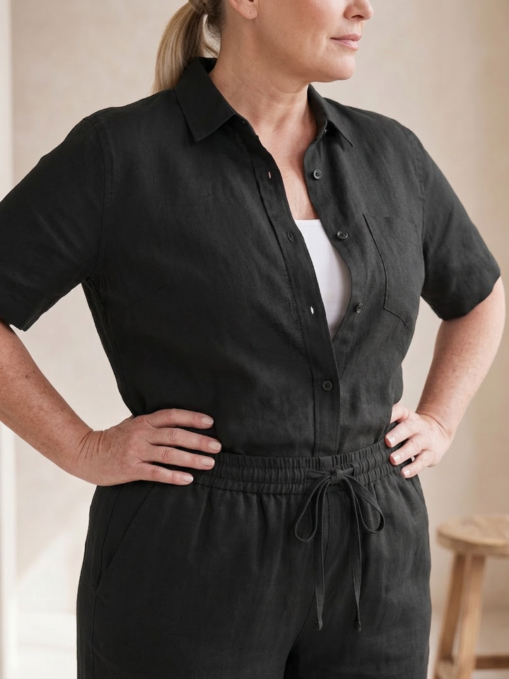 Paloma | Pitkähihaisen paidan ja kapenevien housujen setti