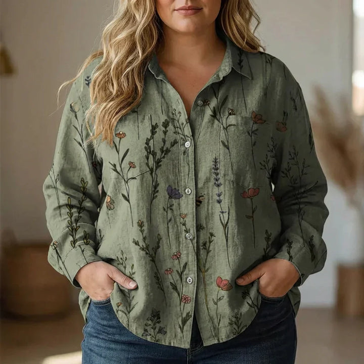 Posy | Boheemi Kuvio Vintage Paita