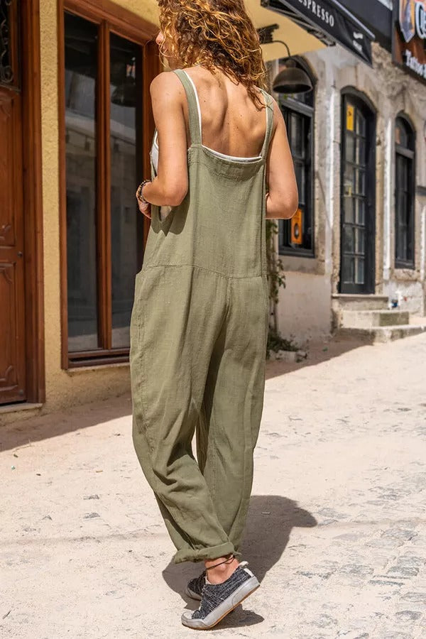 Verity - Aurinkoinen Taskullinen Overall