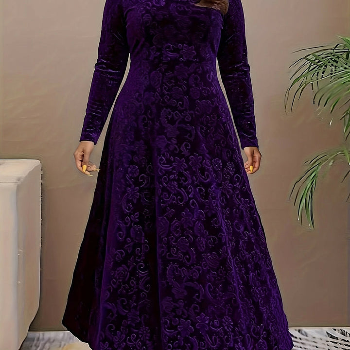 Evadne | Elegantti Kuvioitu Maksimekko