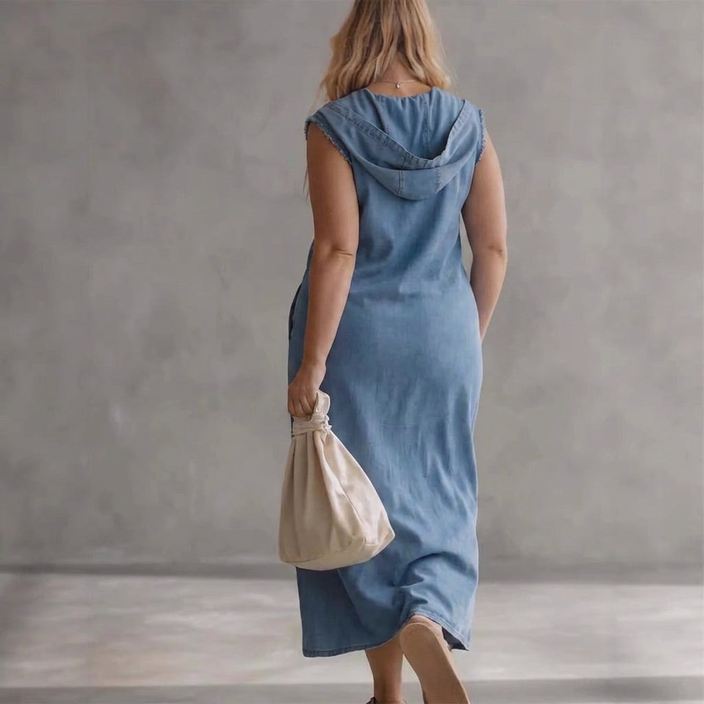 Clemence Huppu Denim Olkaimeton