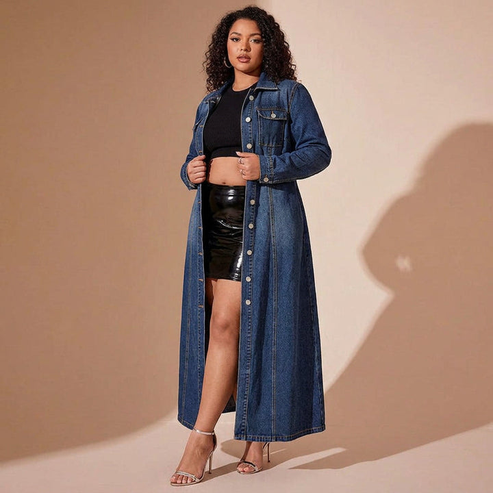 Wanda Denim Cardigan Mekko