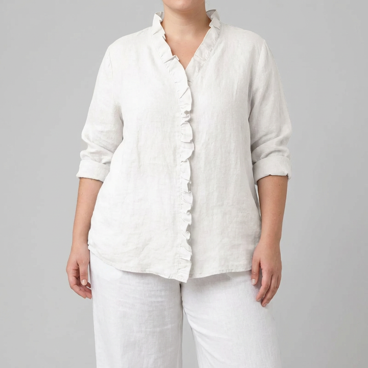 Shiloh | Elegantti Pellavakesäblusa