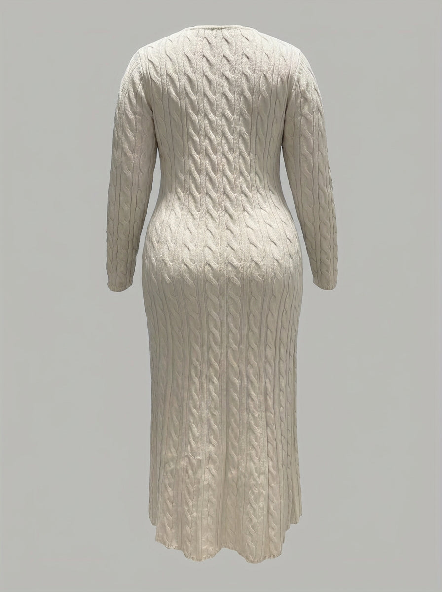 Mei | Mukava Kierretty Maxi Mekko